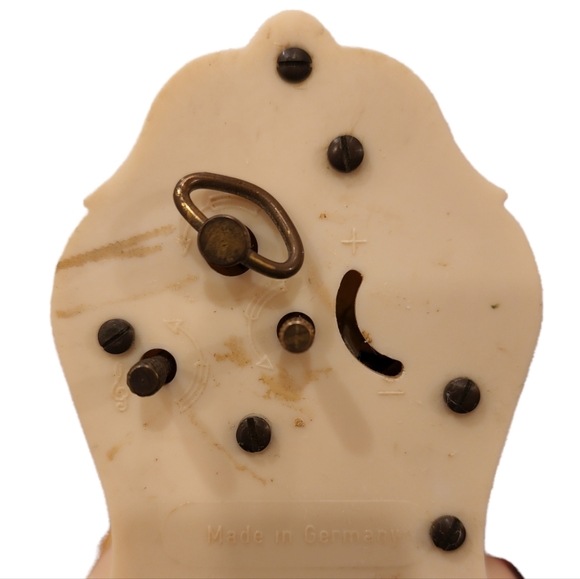 Vintage Reuge Swiss Musical Movement Alarm Clock Made in Germany - Picture 6 of 12